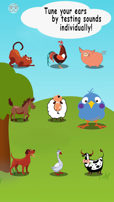 Screenshot #2 pour Farm sounds Jeu de memoire en anglais pour enfants