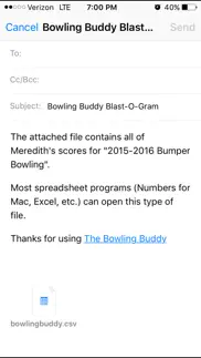 the bowling buddy iphone screenshot 3