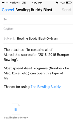 The Bowling Buddy screenshot 3
