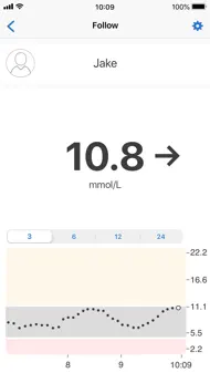Dexcom Follow Mmol/L DXCM1 iphone bilder 3