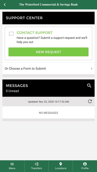 Waterford Bank Mobile Screenshot