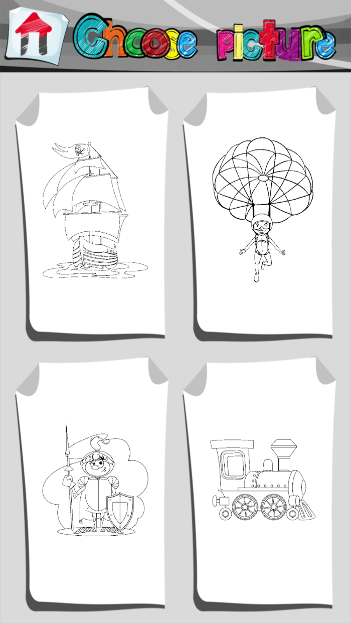 Coloring Book For Boys