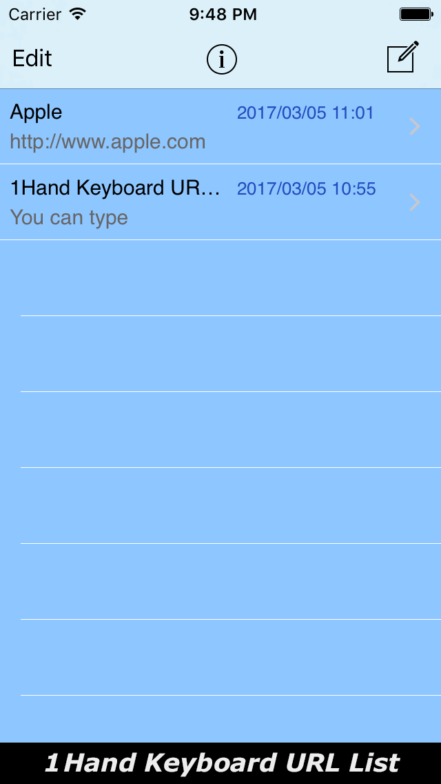 AEI Keyboard URL Note
