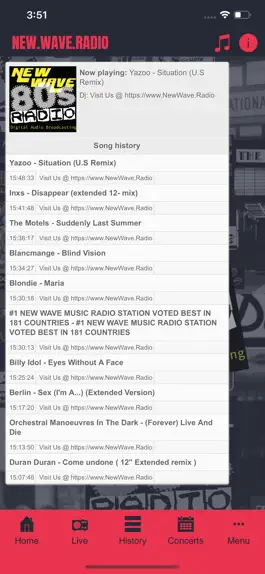 Game screenshot New Wave Music Radio hack
