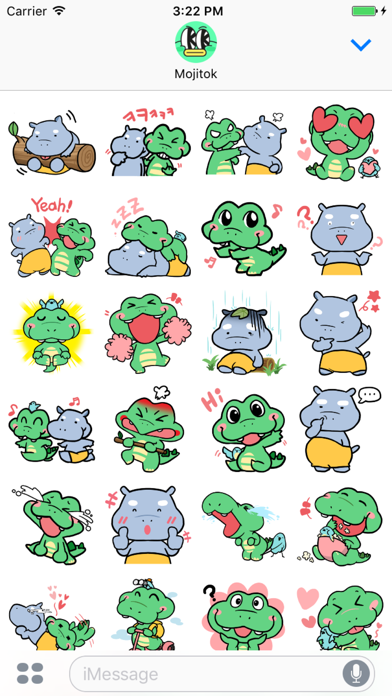 Screenshot #2 pour Aku&Haku Stickers