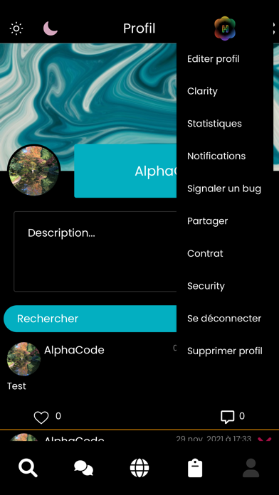 Harmony Project Screenshot
