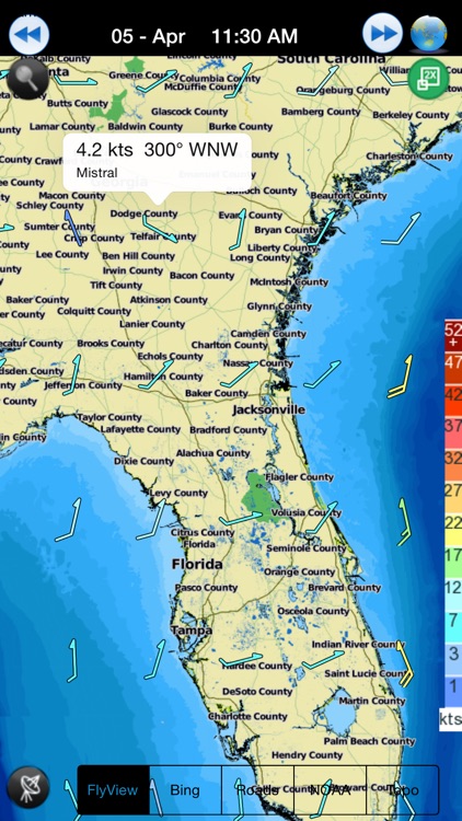 Wind NOAA forecast for windguru addicted people