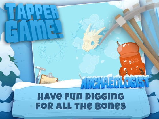 Archaeologist Dinosaur - Ice Age - Games for Kids iPad app afbeelding 2