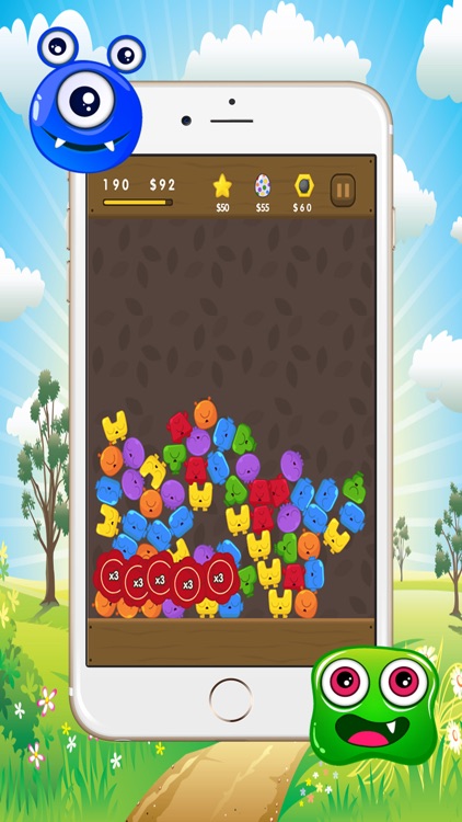 Monster Match Puzzle Game screenshot-3