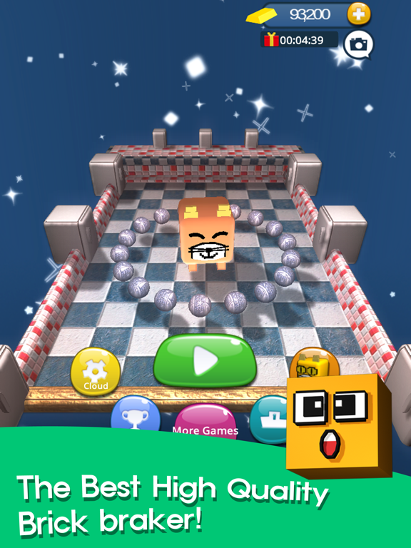 Screenshot #4 pour Jerk Cubeer-Brick Breaker