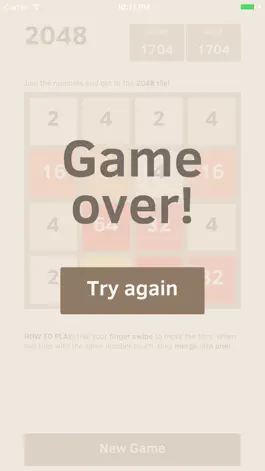 Game screenshot 2048 (ad free) hack