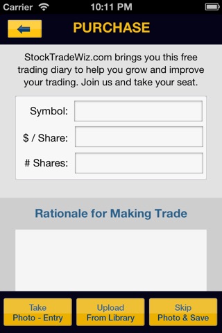 Stock Trader Wiz: Trade Diary screenshot 2