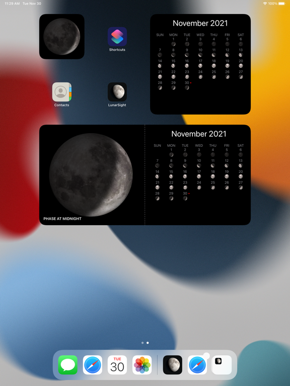 Calendrier lunaire: LunarSight Calendrier lunaire: LunarSight