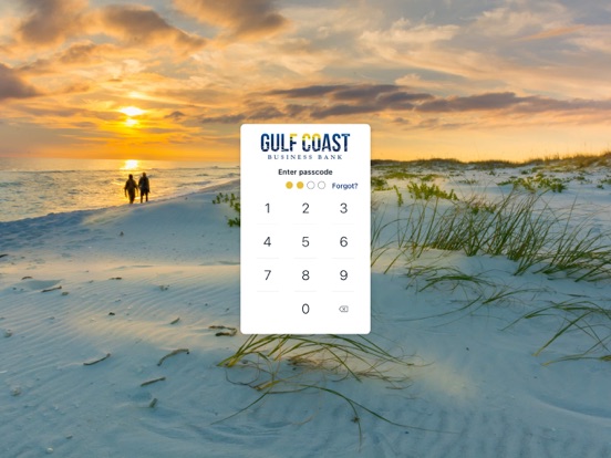 Gulf Coast Business Bank-GCBB iPad screenshot 2 - Finance app