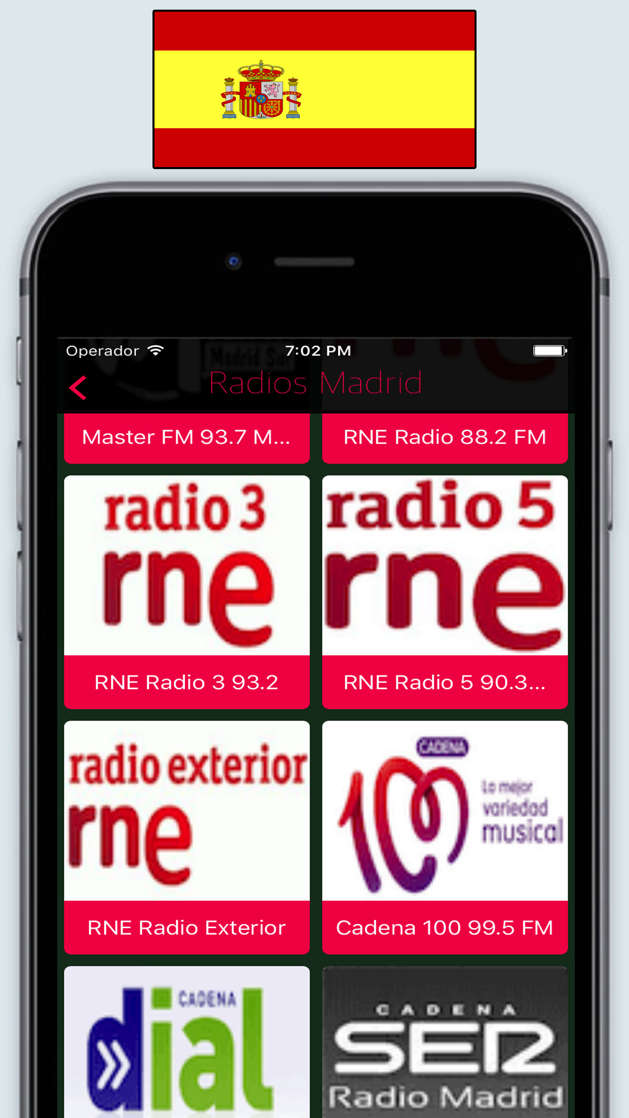 Radio Spain / Spanish - Live Radio Stations Online screenshot 2