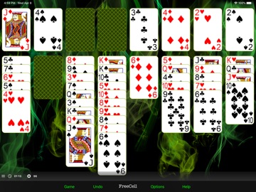 Classic Solitaires iPad screenshot