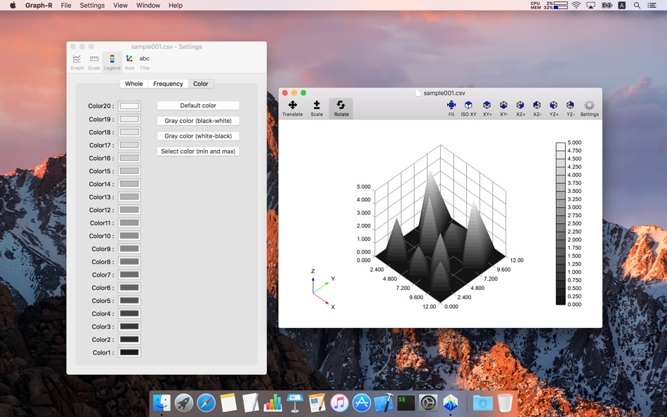 #4. Graph-R (macOS) 由: Tohru Itoh