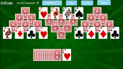 Screenshot #1 pour TriPeaks Solitaire.