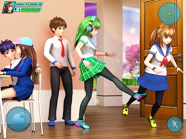 Anime Girl High School Life 3D on the App Store