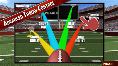 Screenshot #2 pour Pocket Passer QB : American Football Sports Game