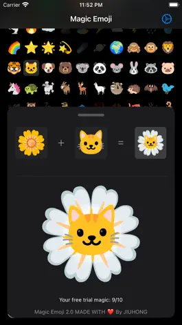 Game screenshot Magic Emoji: merge two emojis hack