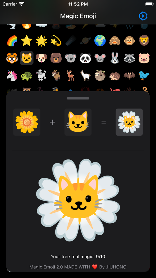 #3. Magic Emoji: merge two emojis (iOS) 由: 就洪 邓