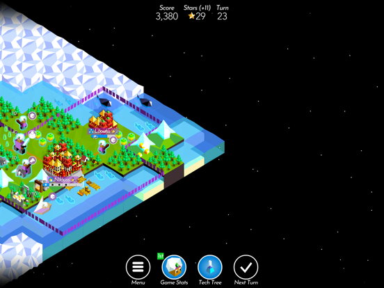 The Battle of Polytopia iPad app afbeelding 6