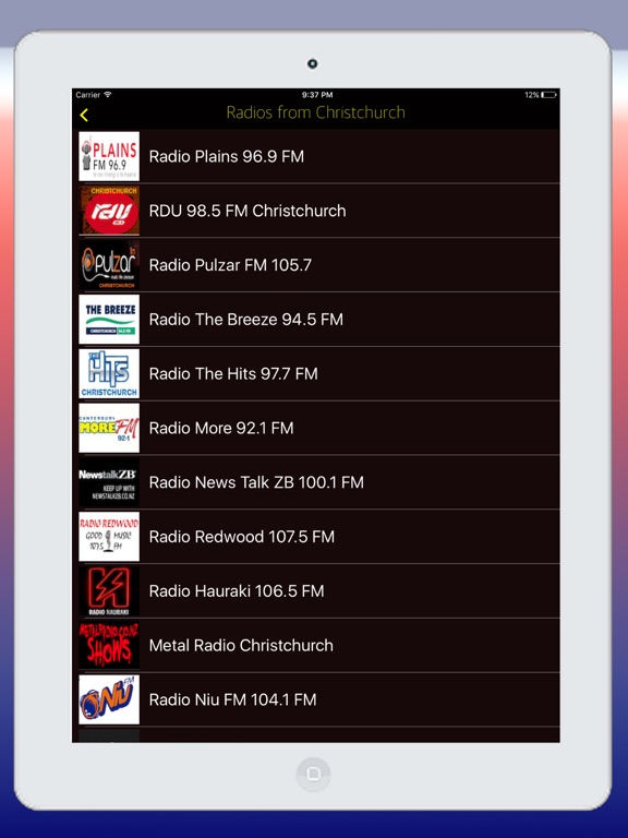 Screenshot #6 pour Radio New Zealand FM - Live Radio Stations Online
