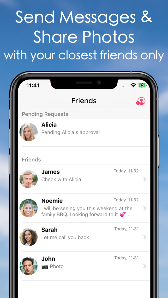 Connect - Messages and Photos