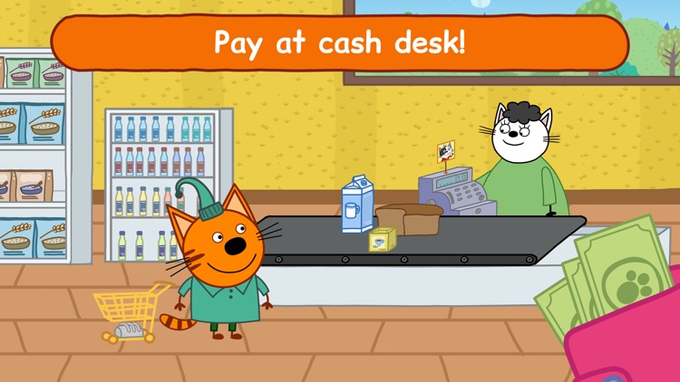 Kid-E-Cats: Supermarket Game! screenshot-3