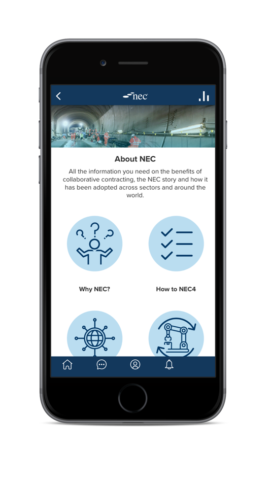 #2. NEC Contracts Community App (iOS) By: Institution of Civil Engineers