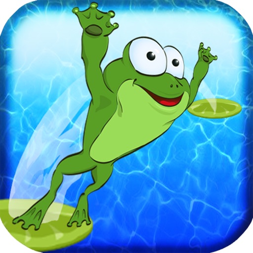 Frog Jumping. icon