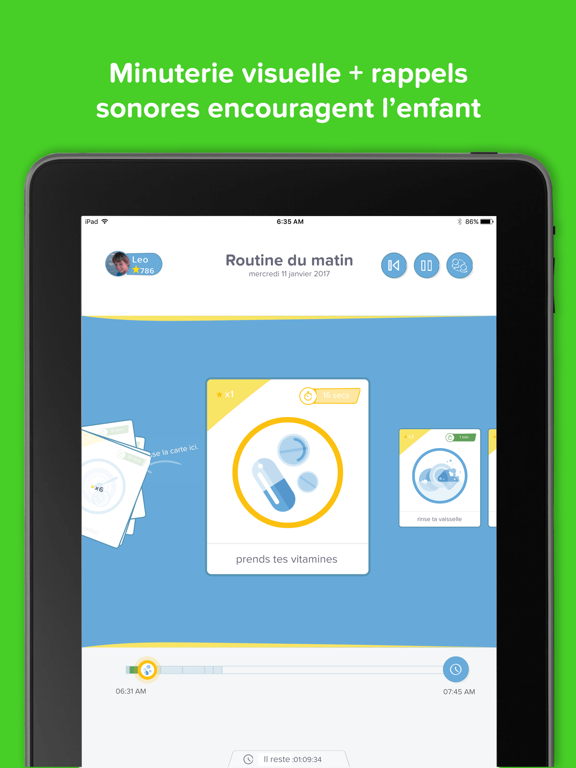 Screenshot #5 pour Brili Routines Minuteur Visuel