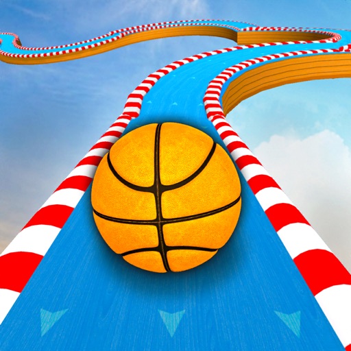 Basket Balls Racing Trails iOS App