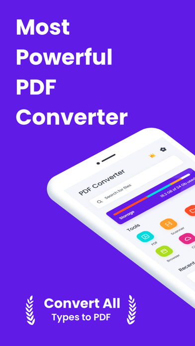 PDF Converter Documents to PDF Screenshot