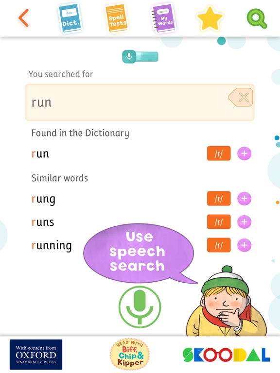 Phonics Spelling Dictionary iPad screenshot 4 - Education app