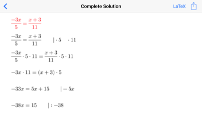 Linear Equations Tutor screenshot 4