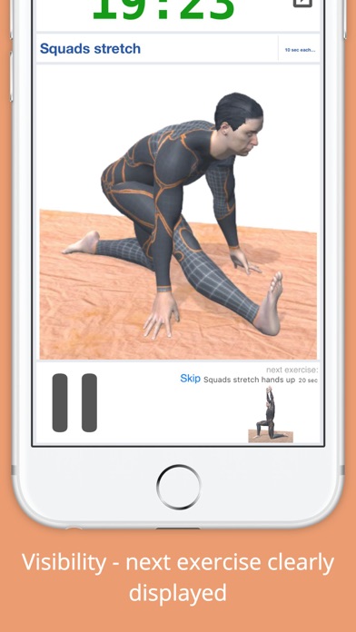 Screenshot #3 pour 10 Min Stretch Workout Challenge Free Pain Relief