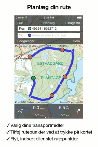 Topo GPS Denmark screenshot 4