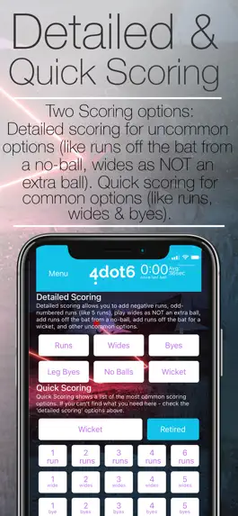 Game screenshot Cricket Scoring App hack