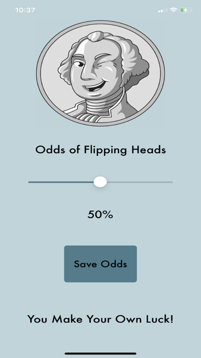 Unfair Coin Flip Screenshot