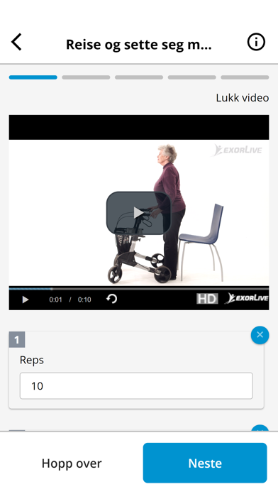 Frogn i bevegelse Screenshot