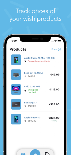 ‎PriceNotify: Price Tracker Capture d'écran