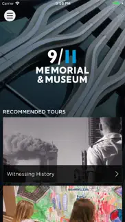 9/11 museum audio guide iphone screenshot 1