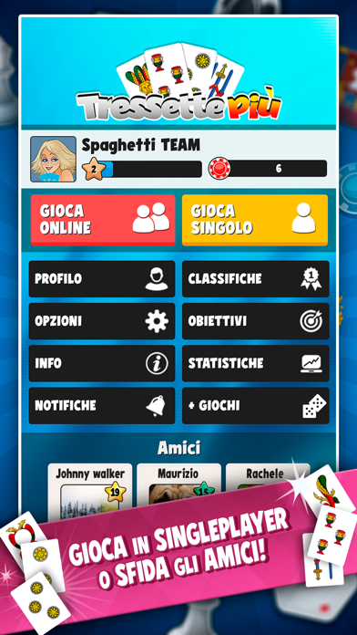 Tressette Più -Giochi di Carte by Spaghetti Interactive (iOS, United  States) - SearchMan App Data & Information