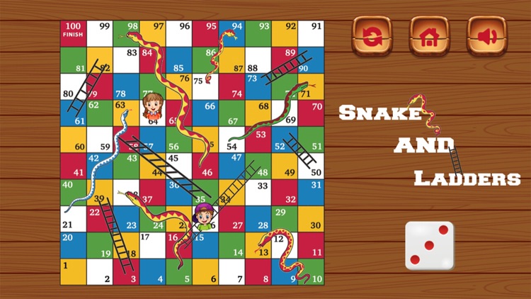Snakes n Ladders - original board game