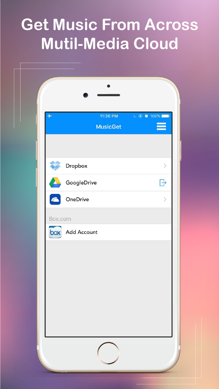 Music Get - Offline Player Streaming from Cloud