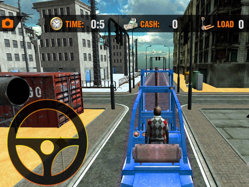 フォークリフトシミュレータ - グランドフォークリフトシミュレーション screenshot 9