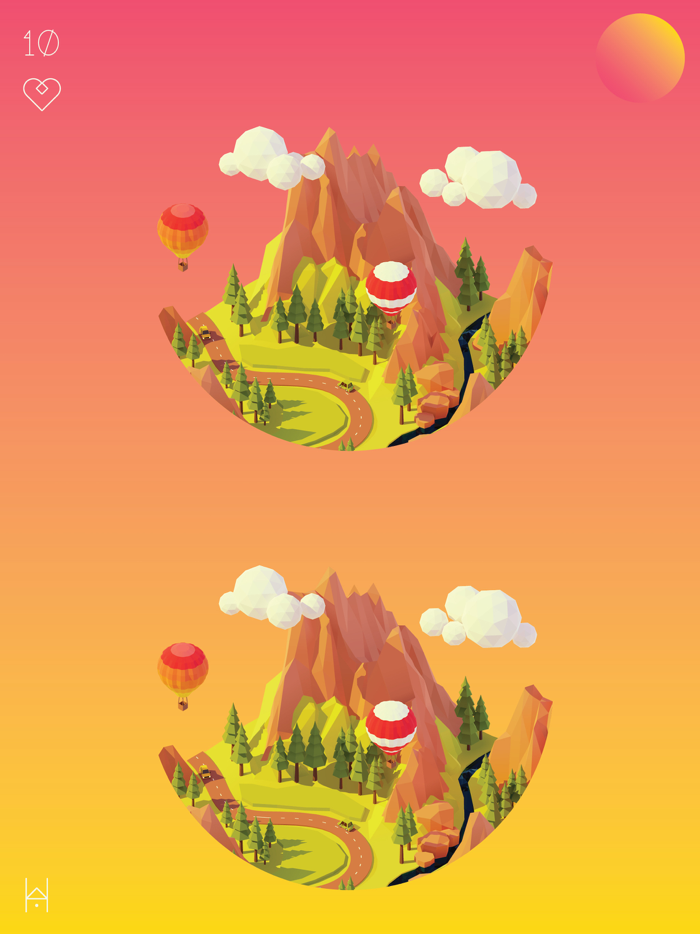 Hideaways -Spot the difference