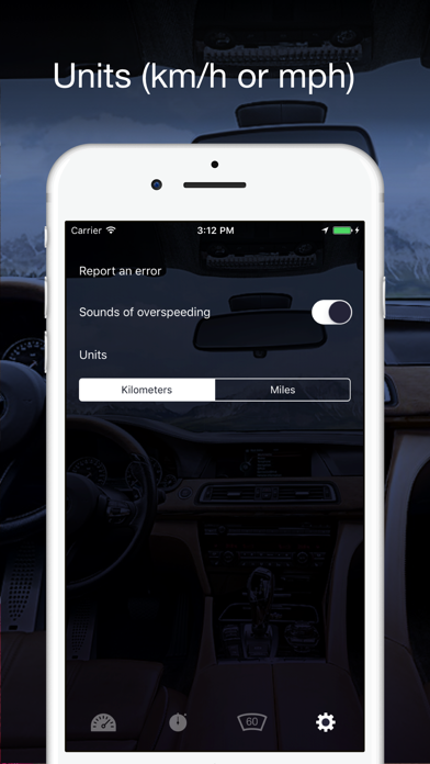 Speedometer GPS: HUD, Car Speed Tracker, Mph Meter Screenshot